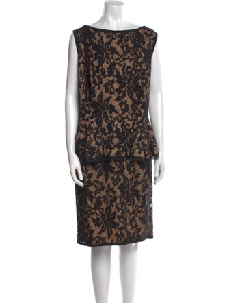 Tadashi Shoji Printed Knee-Length Dress