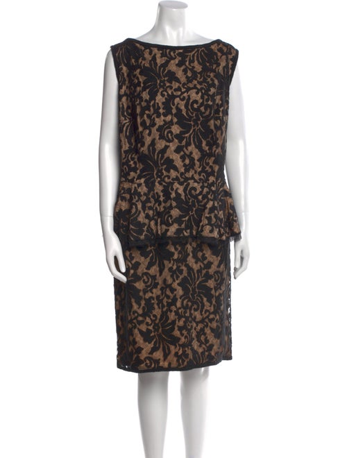 Tadashi Shoji Printed Knee-Length Dress