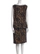 Tadashi Shoji Printed Knee-Length Dress