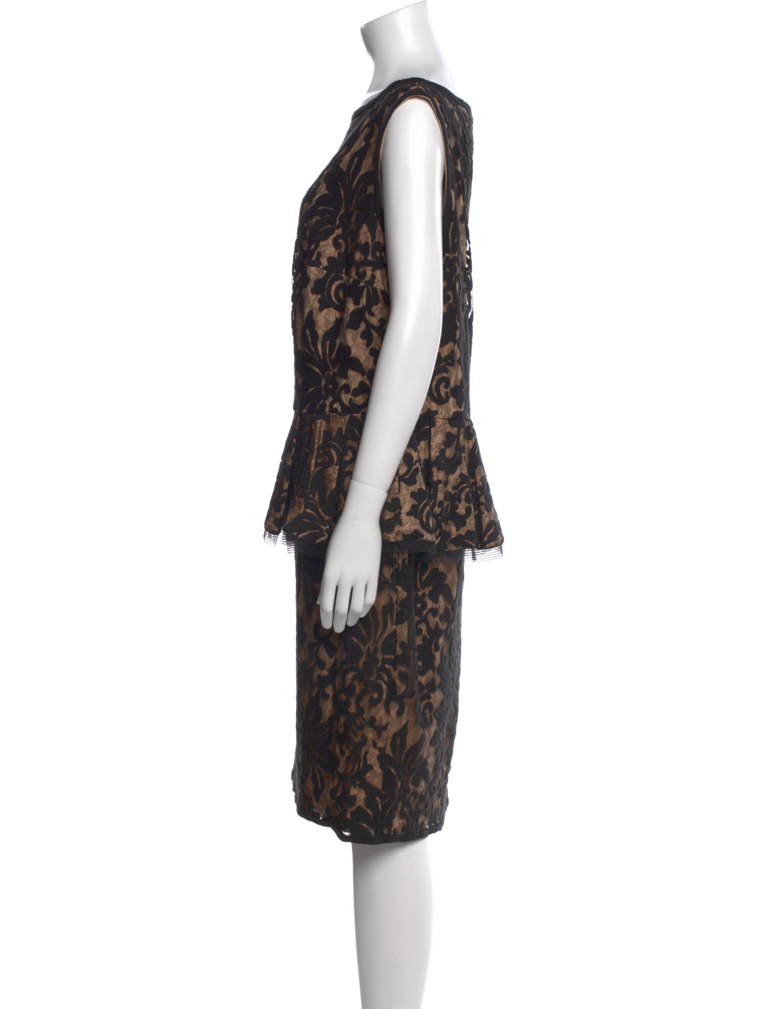 Tadashi Shoji Printed Knee-Length Dress