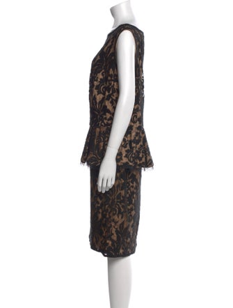 Tadashi Shoji Printed Knee-Length Dress