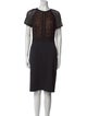Tadashi Shoji Crew Neck Knee-Length Dress