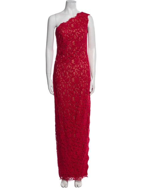 Tadashi Shoji Lace Pattern Long Dress