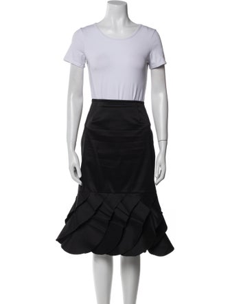 Tadashi Collection Silk Printed Skirt Set