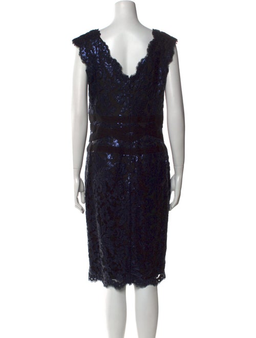 Tadashi Shoji Lace Pattern Knee-Length Dress