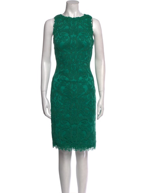 Tadashi Shoji Lace Pattern Knee-Length Dress