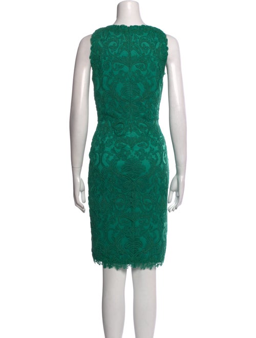 Tadashi Shoji Lace Pattern Knee-Length Dress
