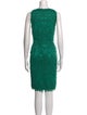 Tadashi Shoji Lace Pattern Knee-Length Dress