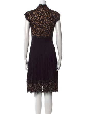 Tadashi Shoji Lace Pattern Knee-Length Dress