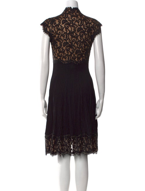 Tadashi Shoji Lace Pattern Knee-Length Dress
