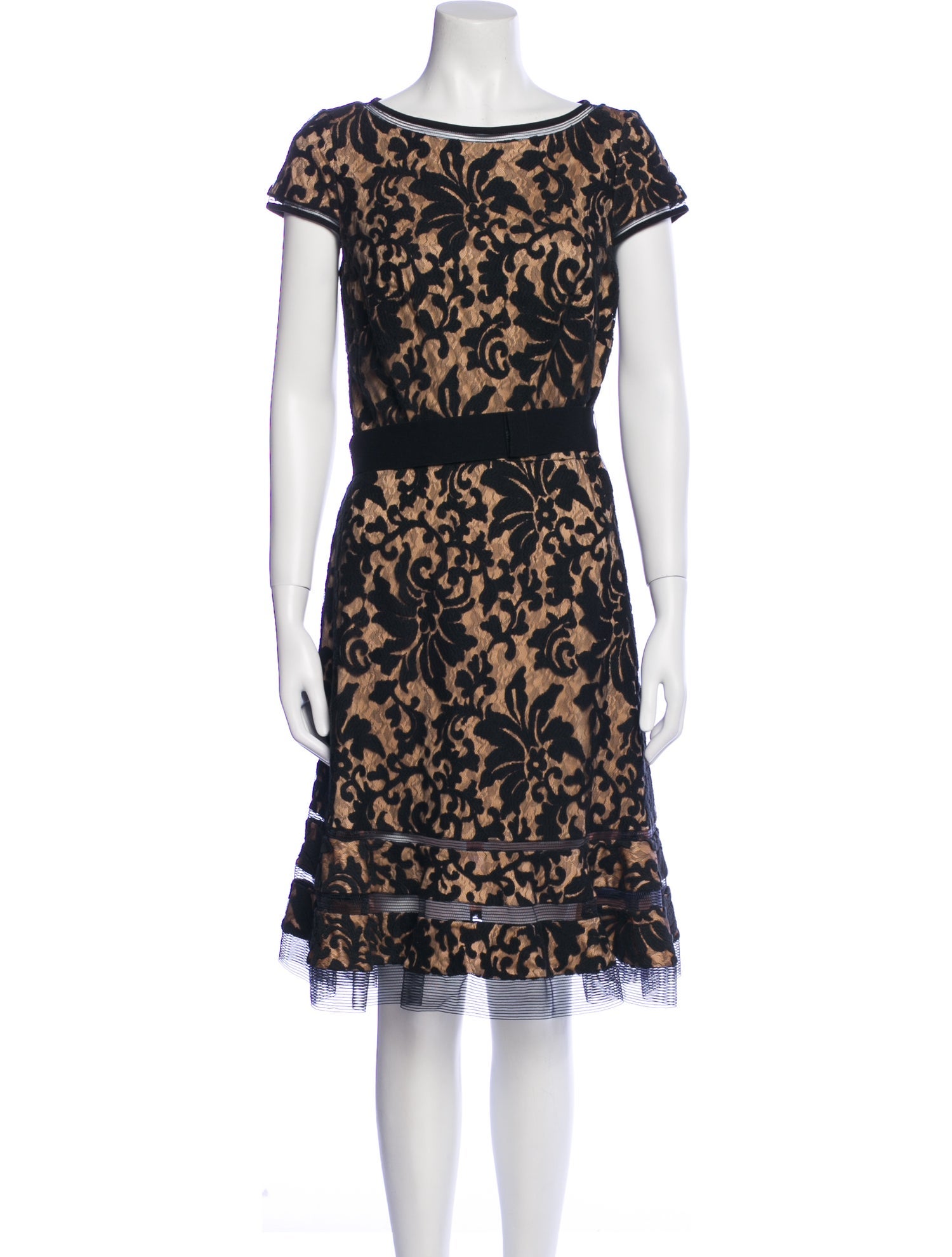 Tadashi Shoji Printed Knee-Length Dress