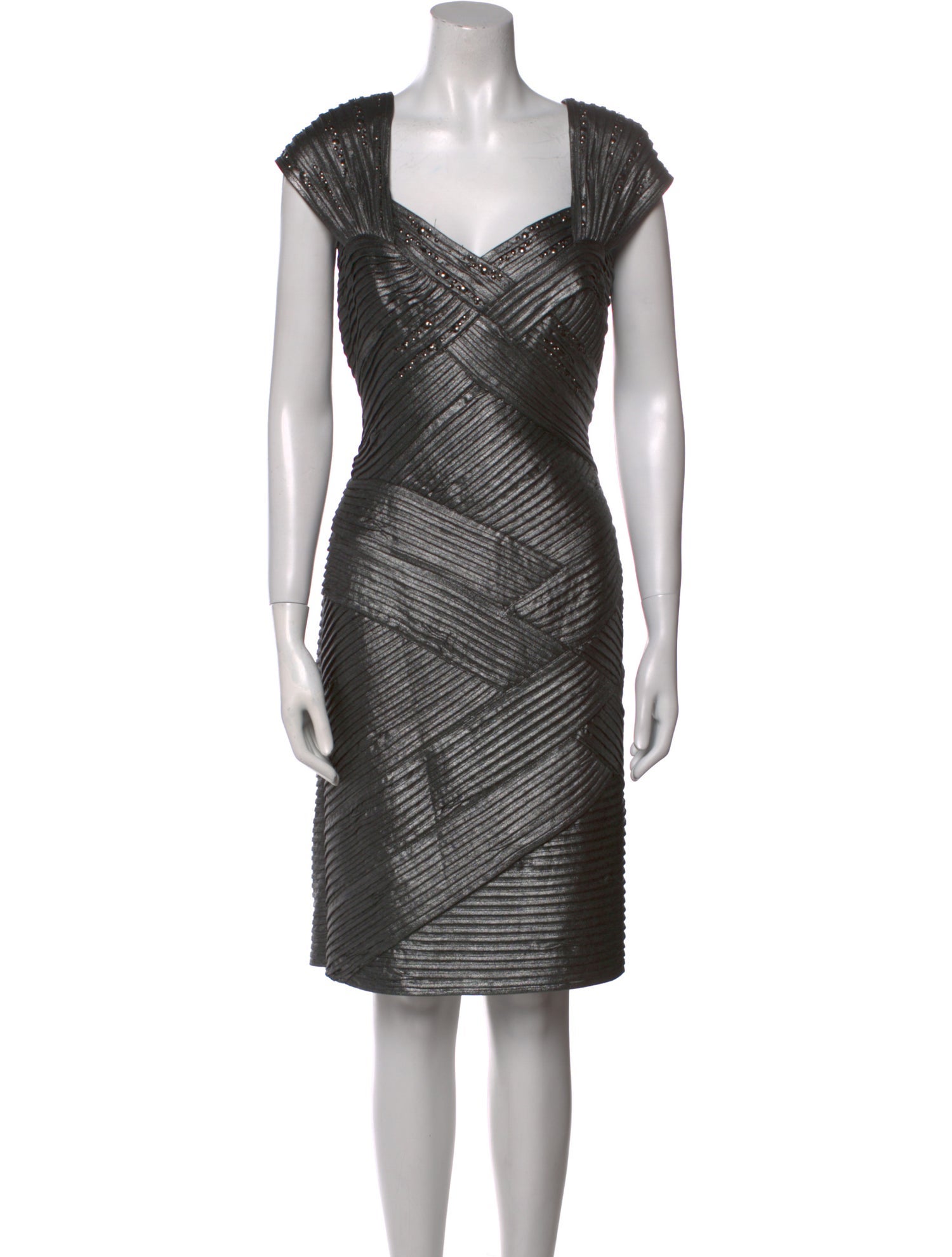 Tadashi Shoji Printed Knee-Length Dress