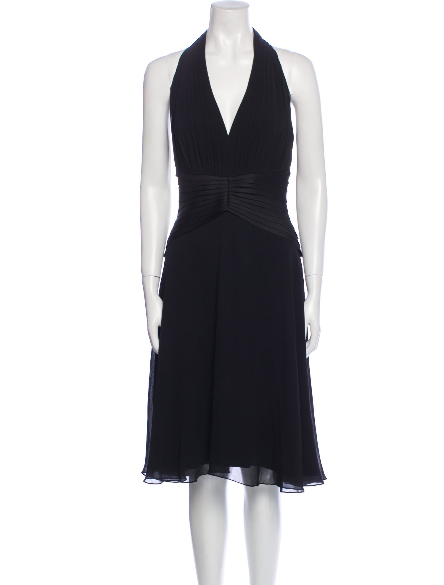 Tadashi Shoji Silk Midi Length Dress