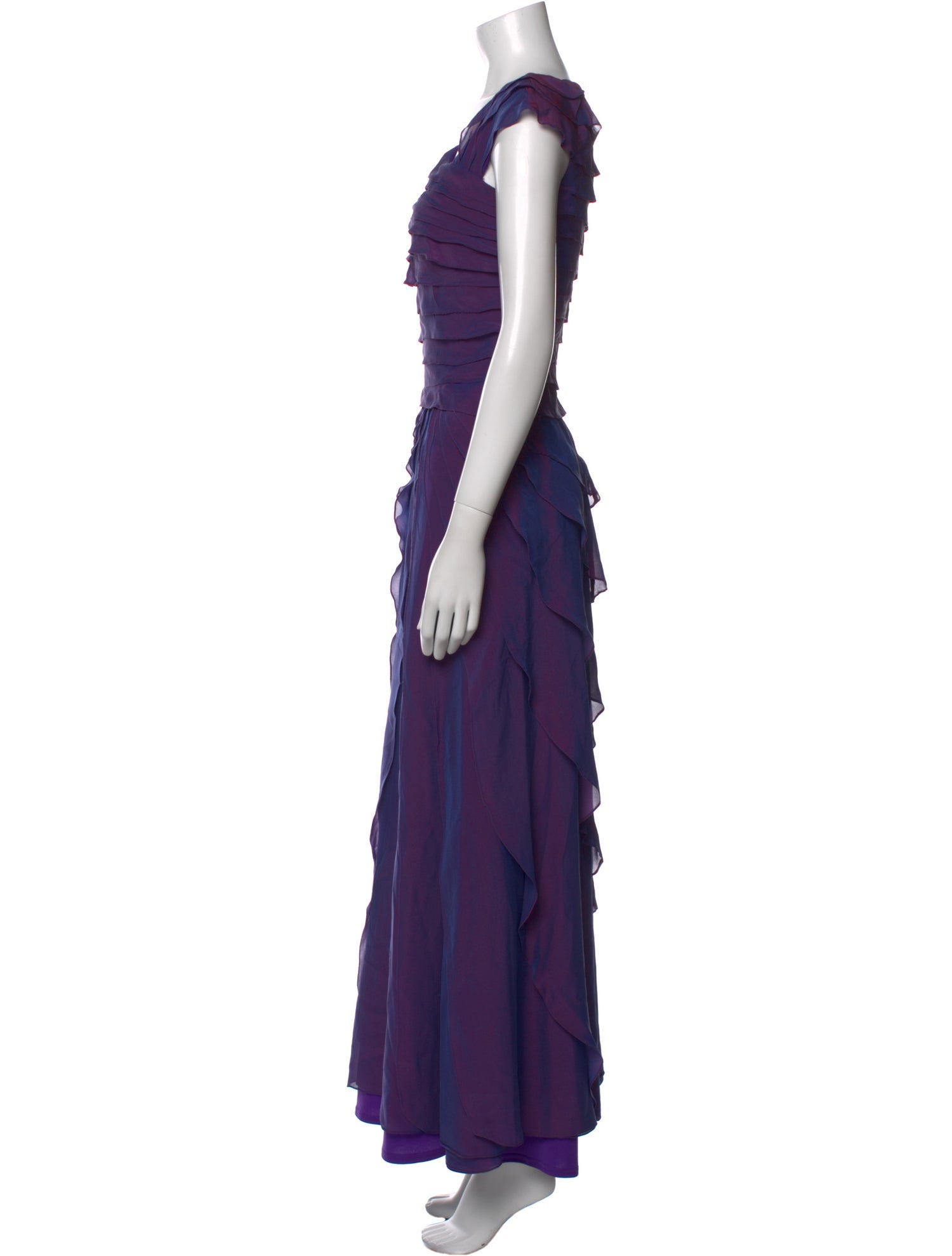 Tadashi Shoji Silk Long Dress