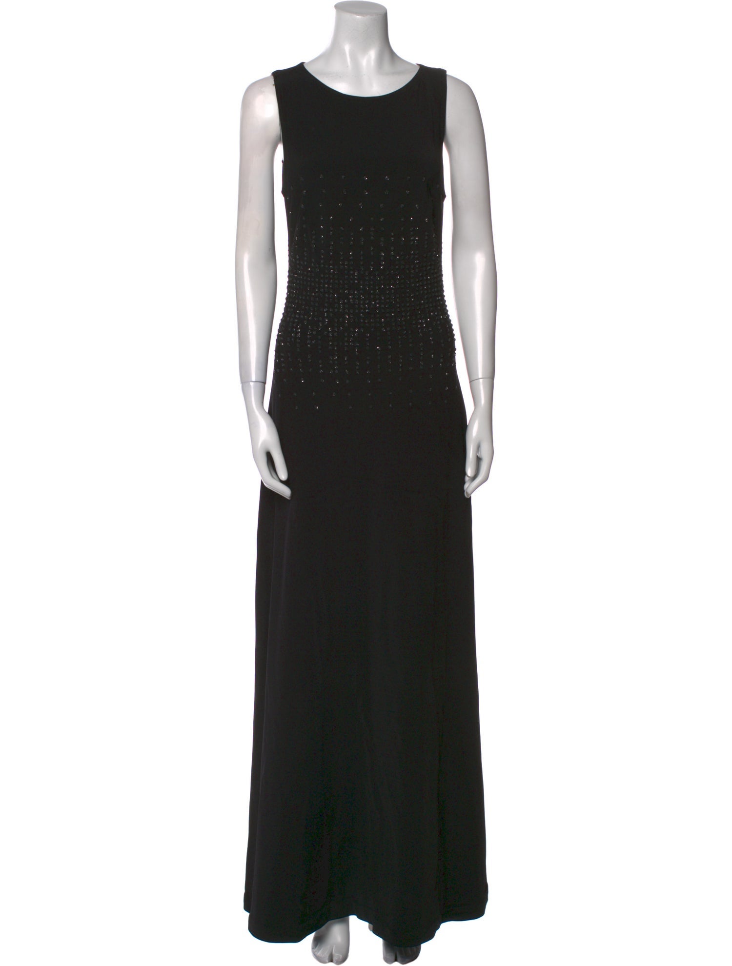 Tadashi Shoji Scoop Neck Long Dress