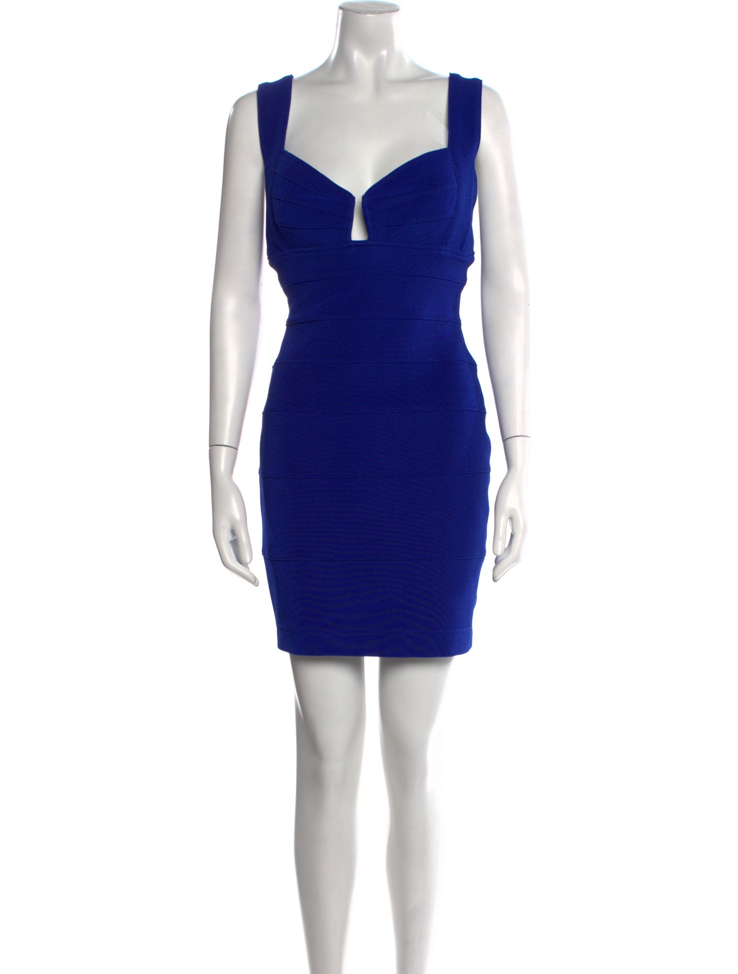 Tadashi Shoji Square Neckline Mini Dress