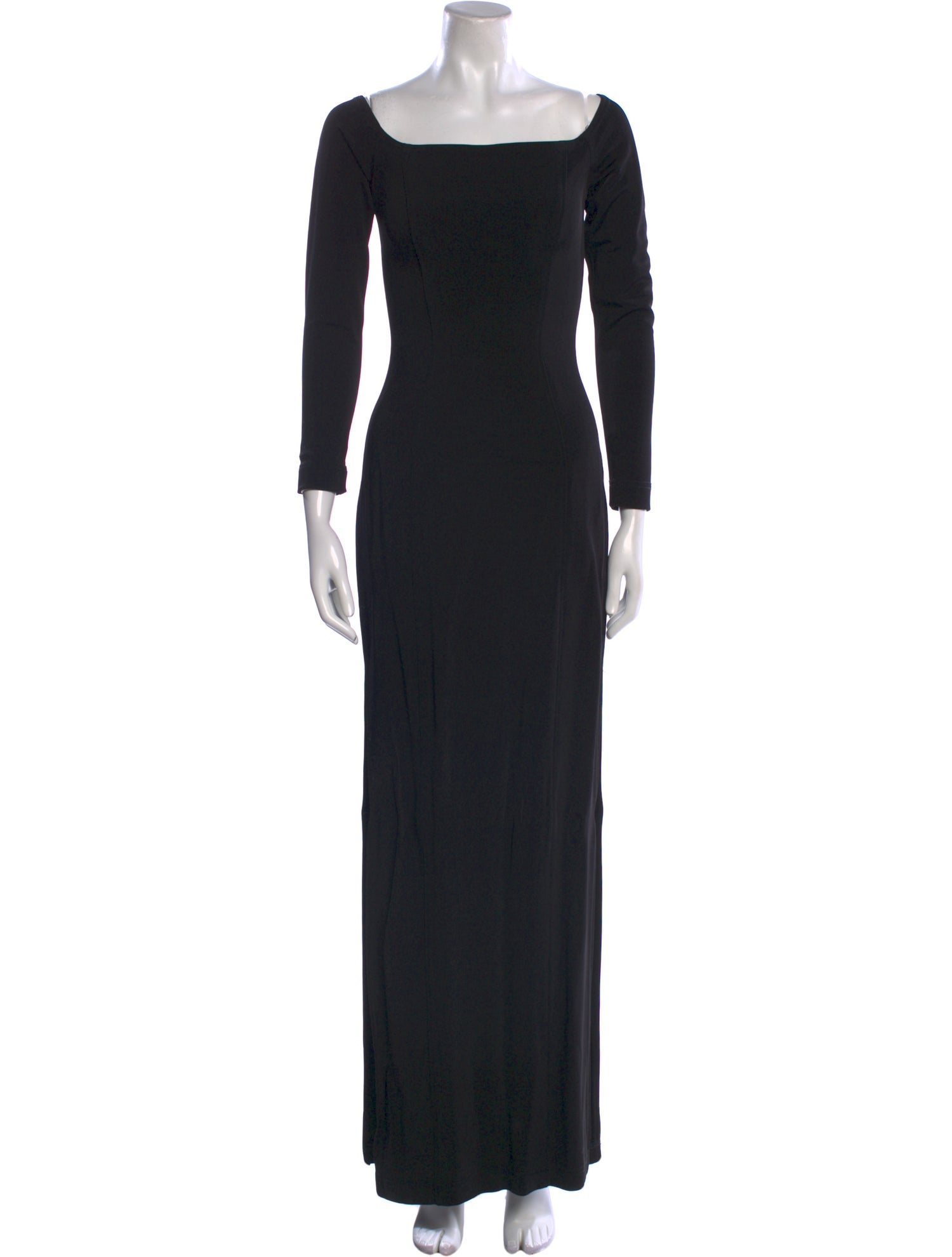 Tadashi Shoji Square Neckline Long Dress