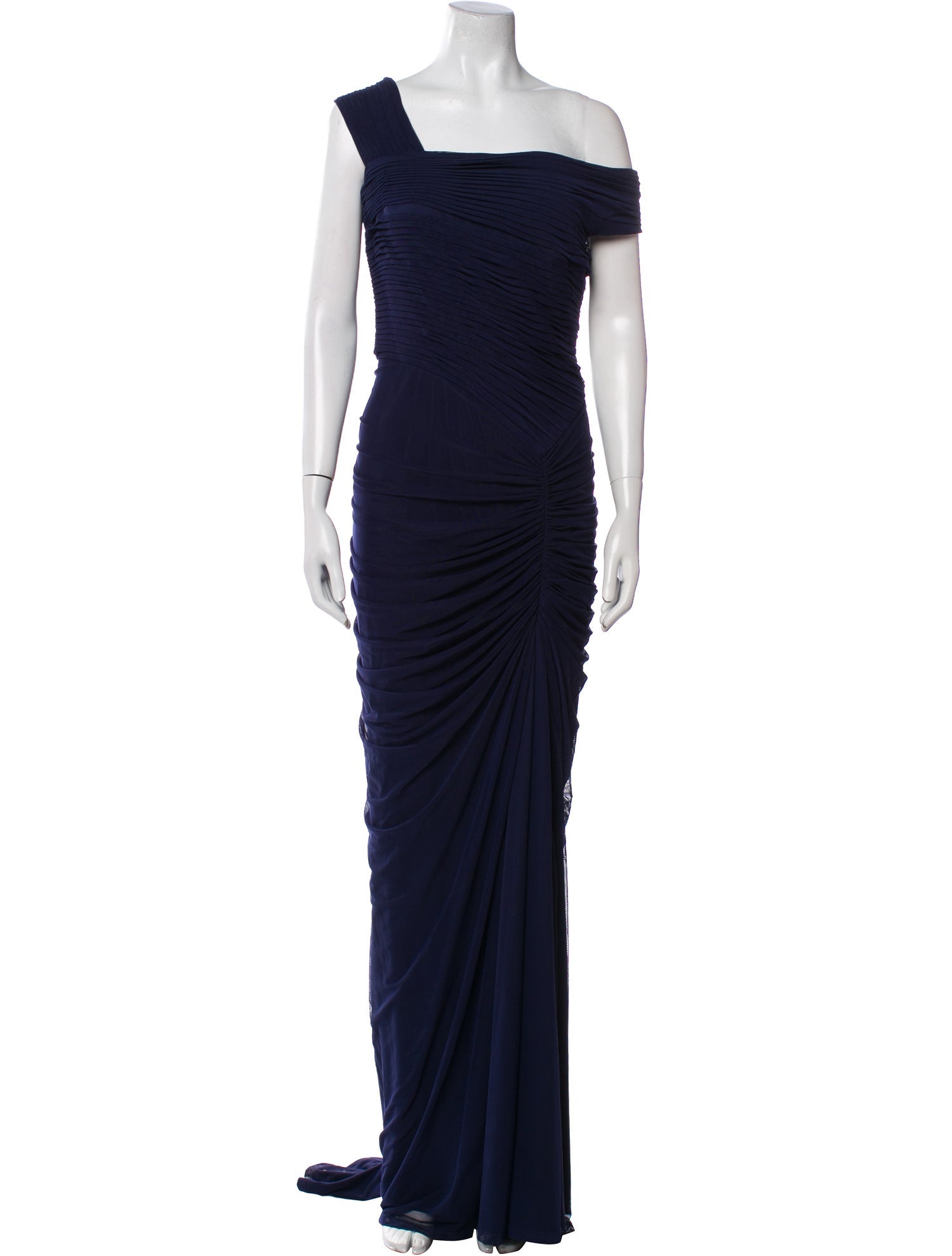 Tadashi Shoji One-Shoulder Long Dress