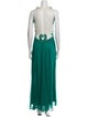 Tadashi Shoji Crew Neck Long Dress