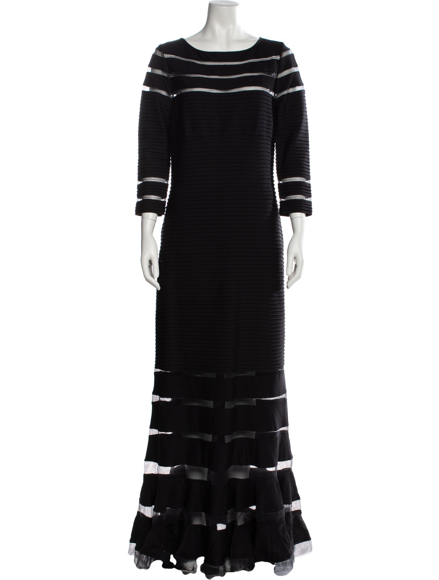 Tadashi Shoji Scoop Neck Long Dress w/ Tags