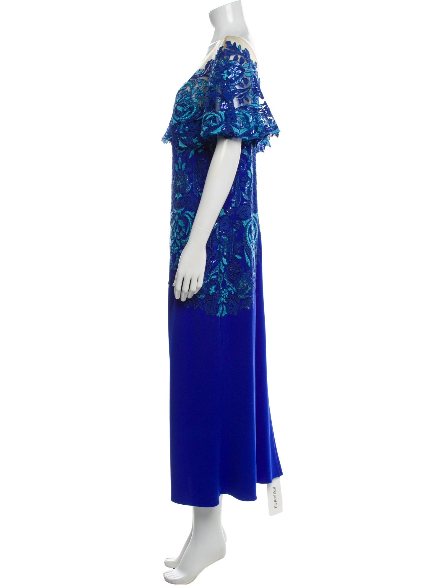 Tadashi Shoji Printed Midi Length Dress