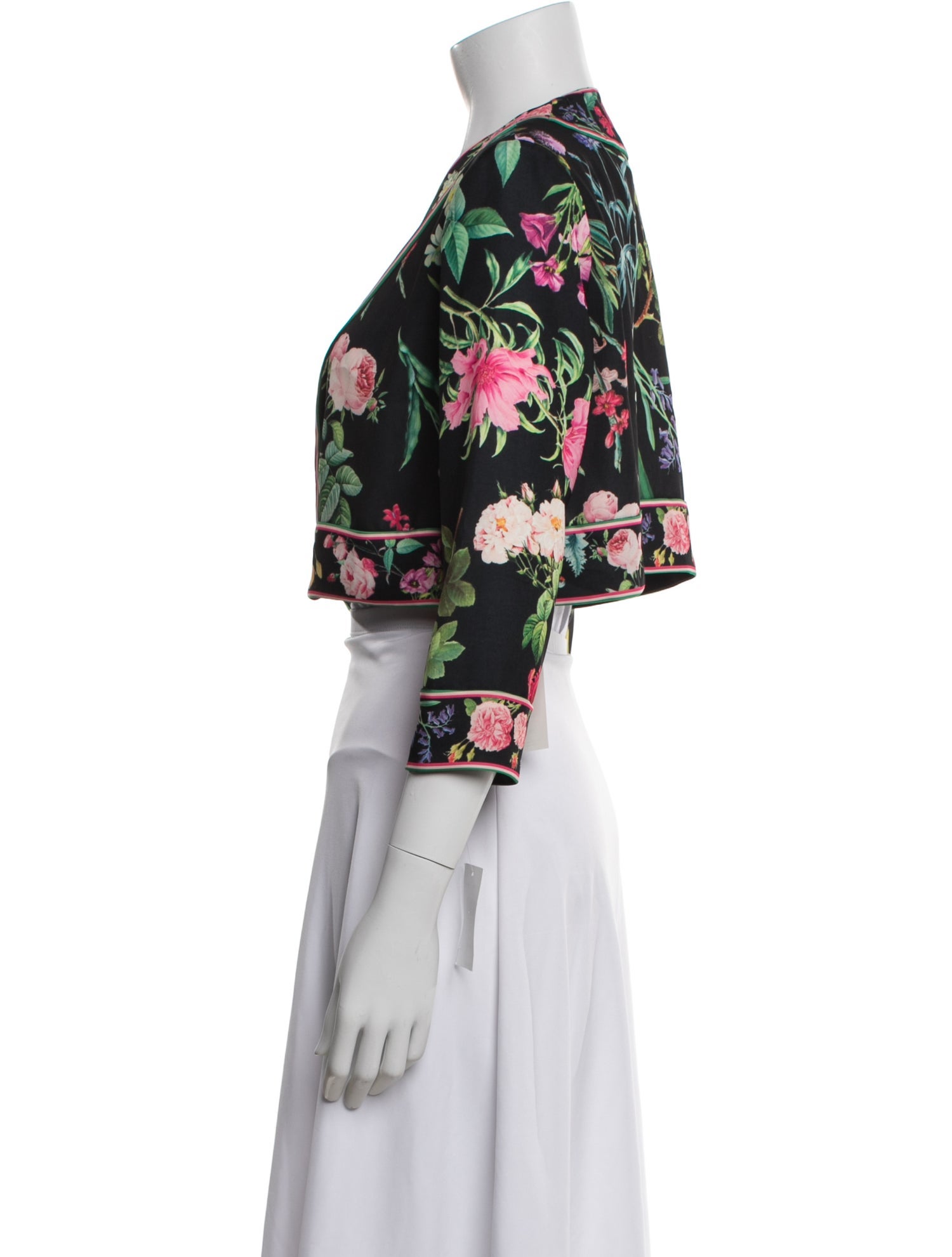 Tadashi Shoji Floral Print Bolero w/ Tags