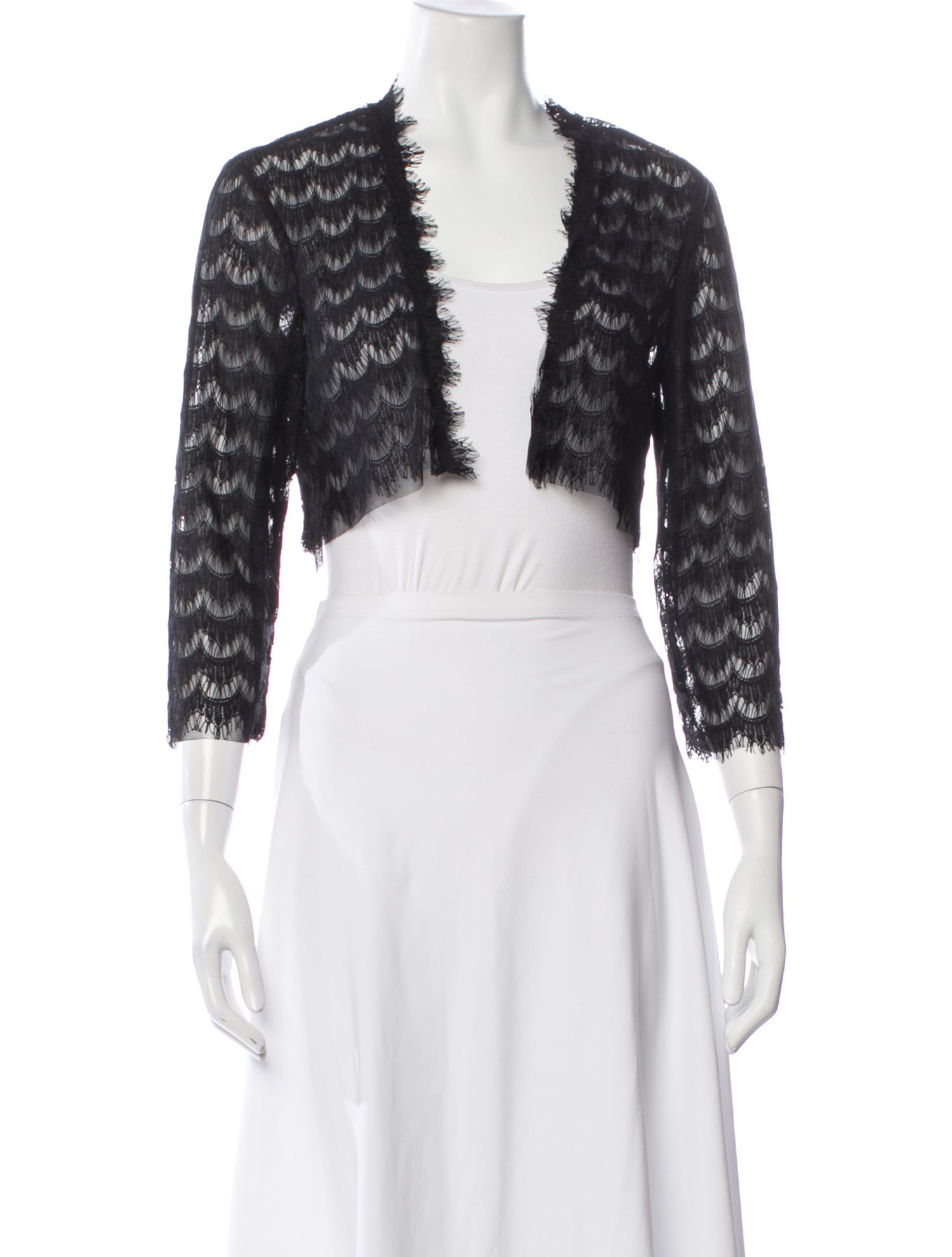 Tadashi Shoji Nylon Lace Pattern Bolero w/ Tags