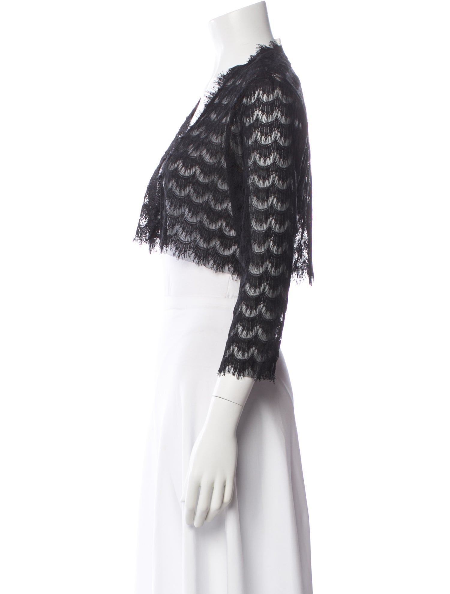 Tadashi Shoji Nylon Lace Pattern Bolero w/ Tags