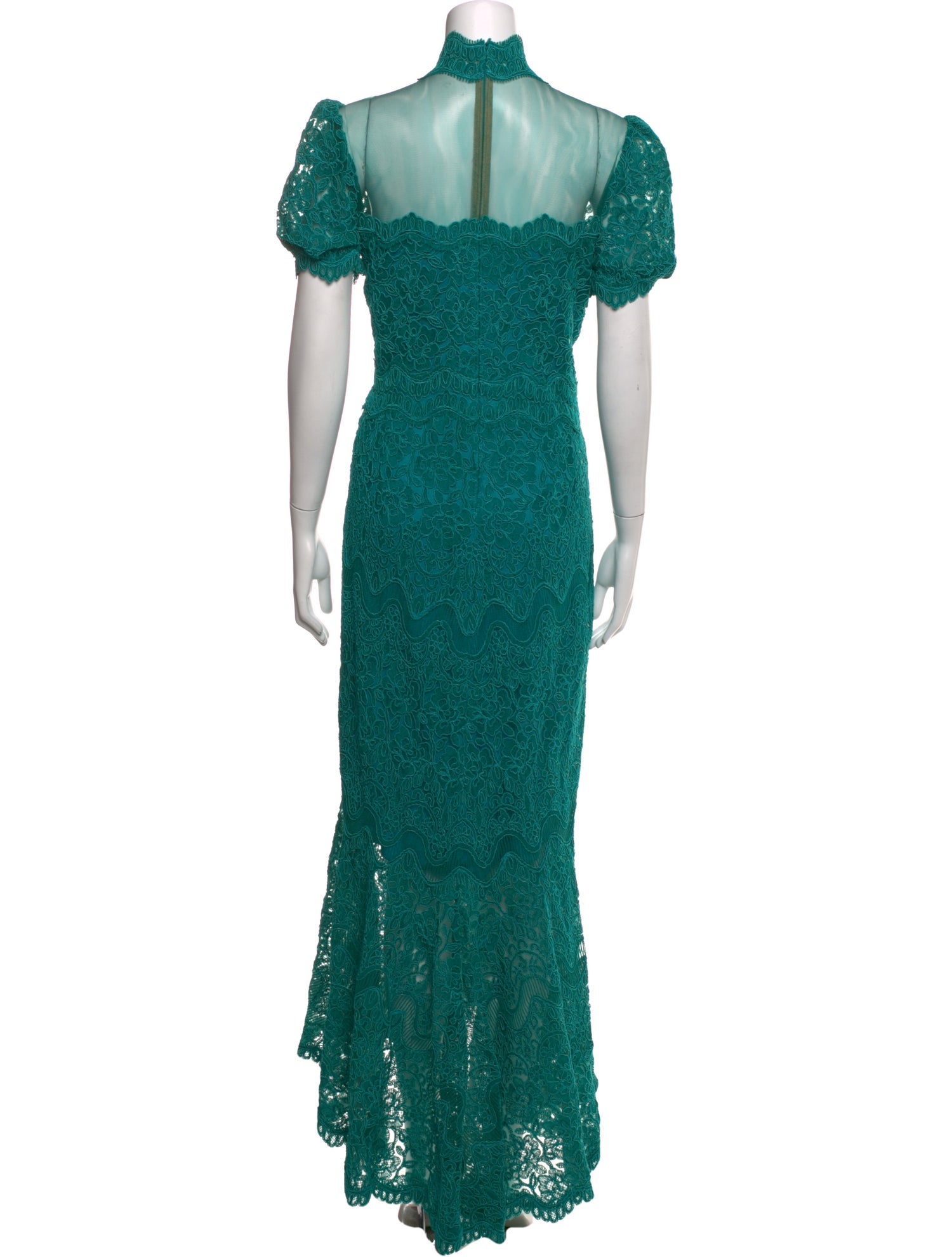 tadashi green dress Nyssa Bishop Sleeve Gown IVY Tadashi Shoji Official Online Boutique