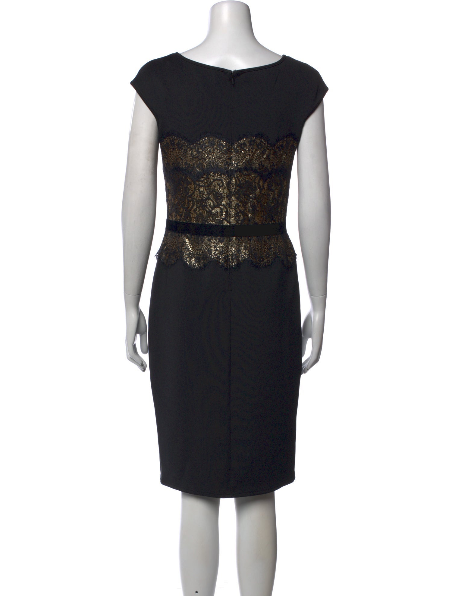 303 black dress Tadashi Shoji Lace Pattern Knee-Length - Dresses, Clothing - WTASH30319 Halter Mini Dress with boat-neckline Size:8-9 Yrs Order now to ensure