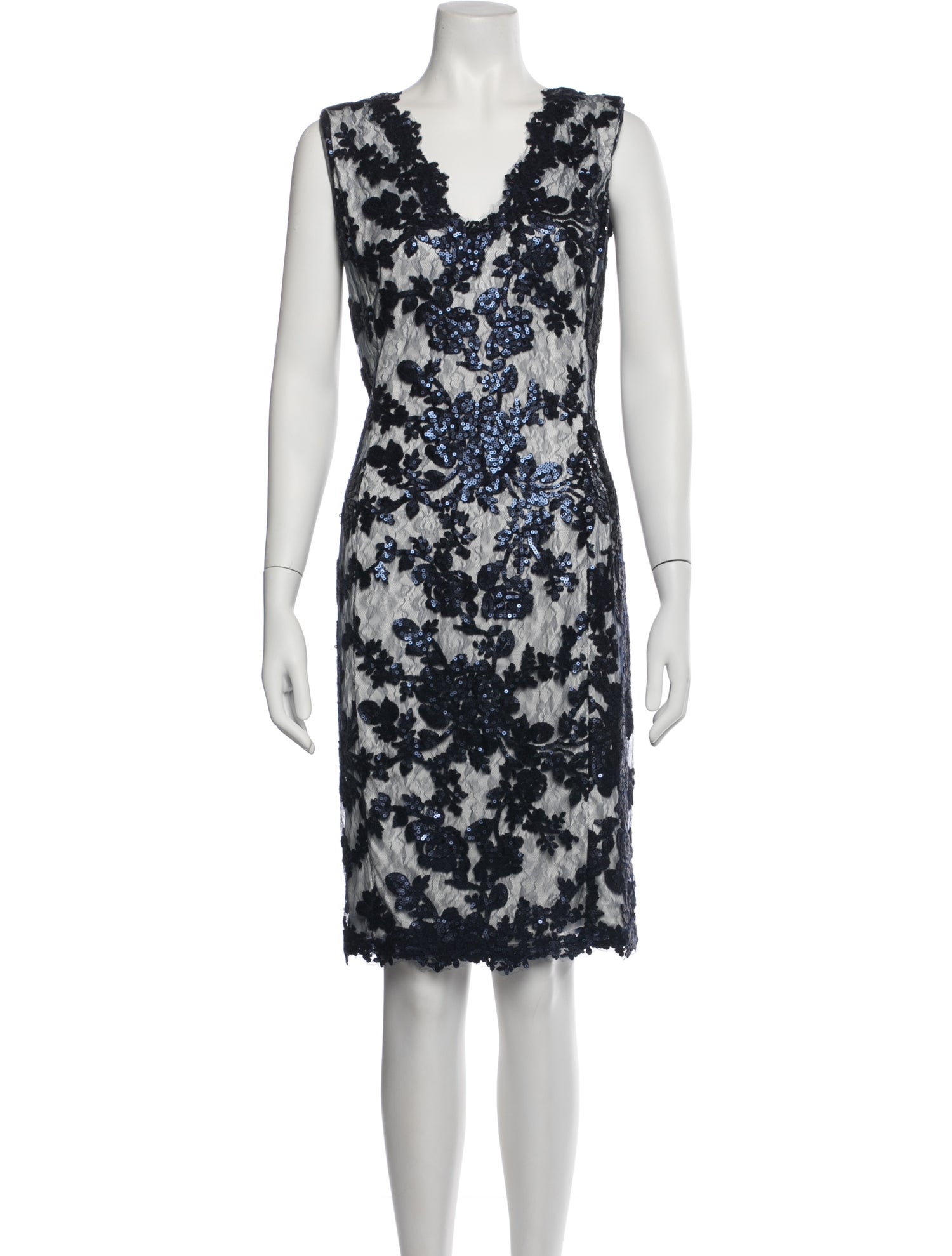 tadashi cocktail dress Shoji Nylon Knee-Length - Blue Dresses, Clothing - WTASH30352 Rehearsal Dinner Dresses for brand_Genuine Issue Reuniontower com Concealed back zip closure Color:Hotpink