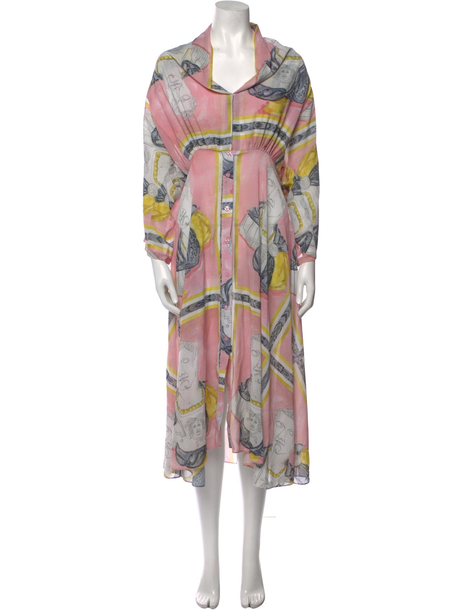 Tata Naka Printed Long Dress