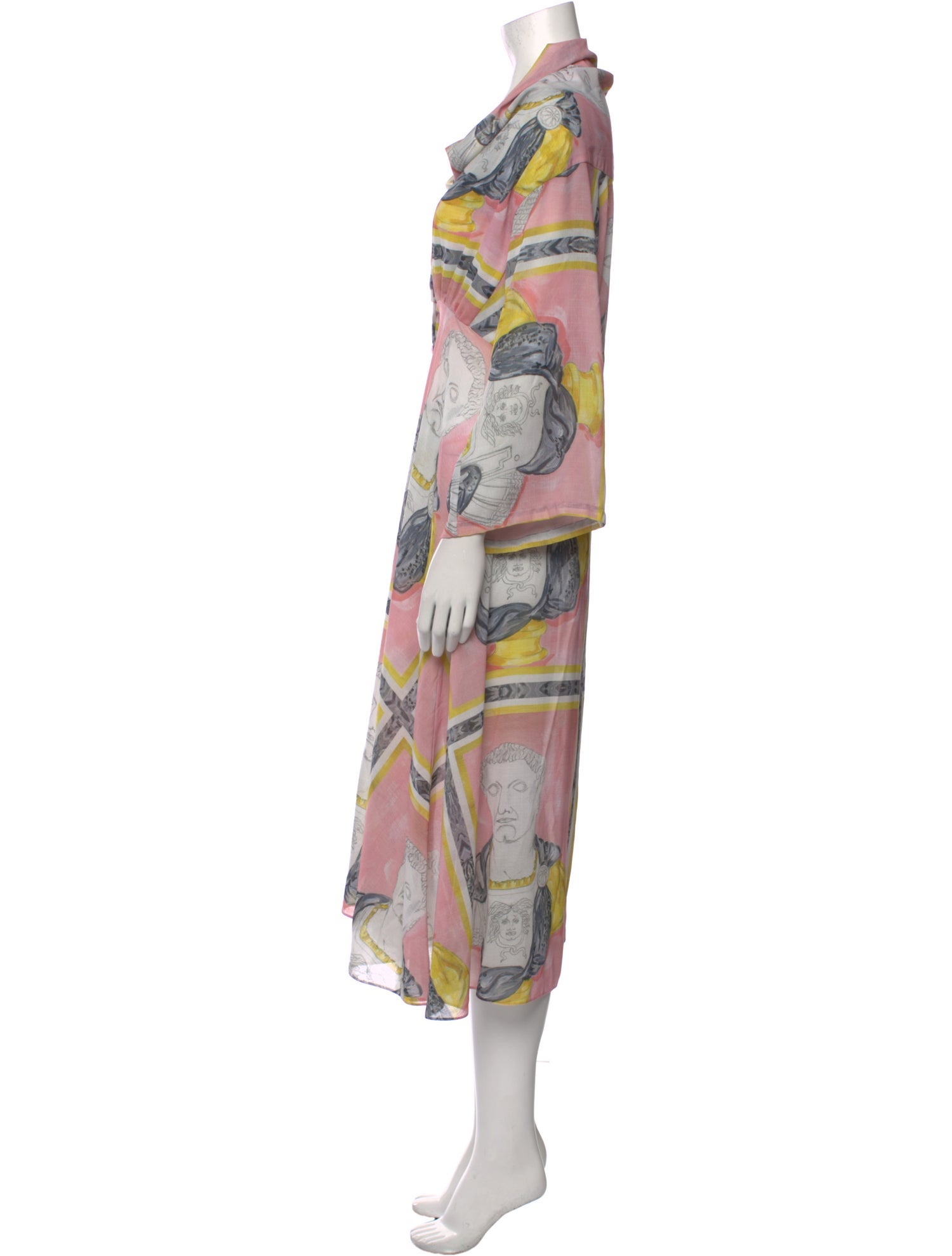 Tata Naka Printed Long Dress
