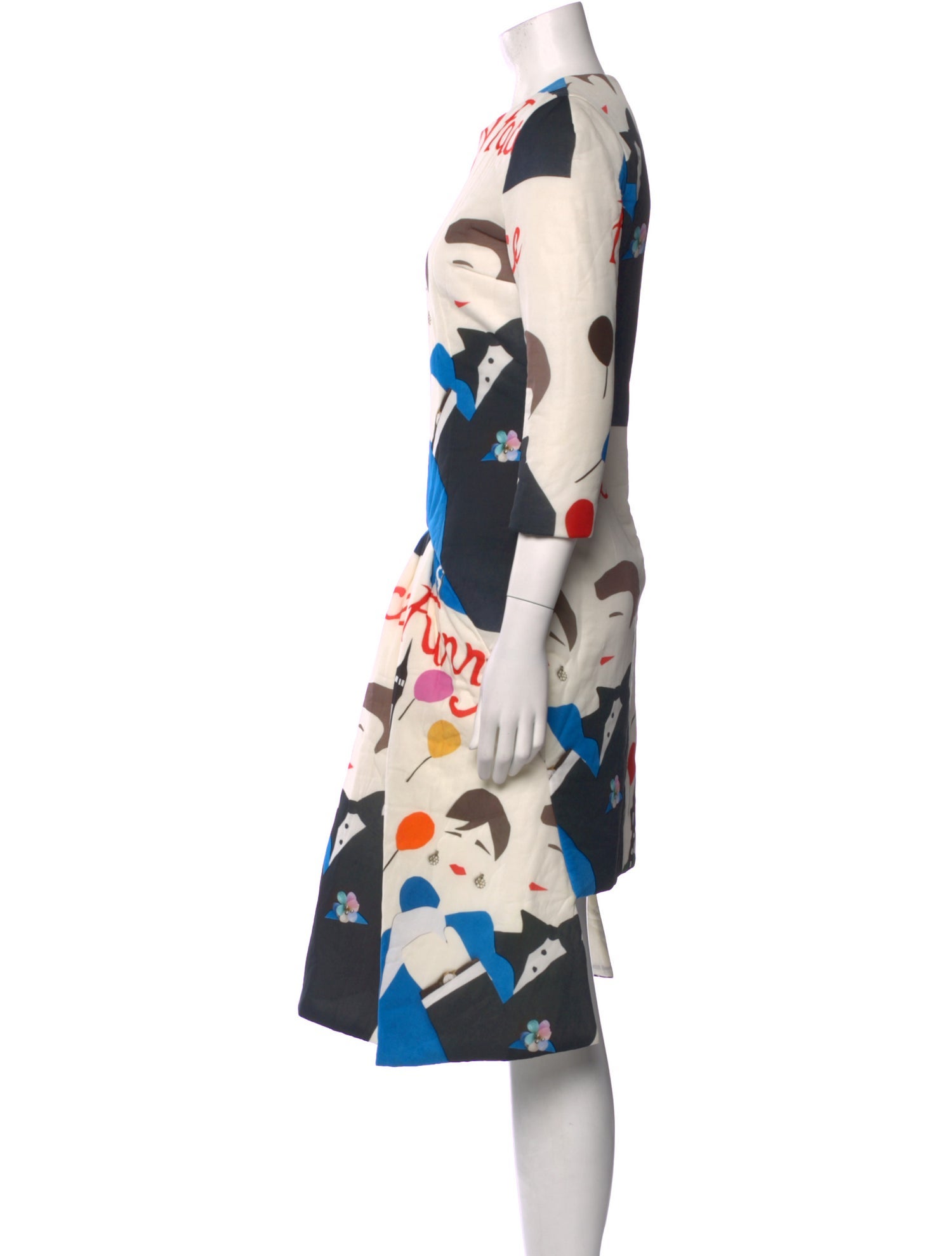 Tata Naka Silk Midi Length Dress w/ Tags