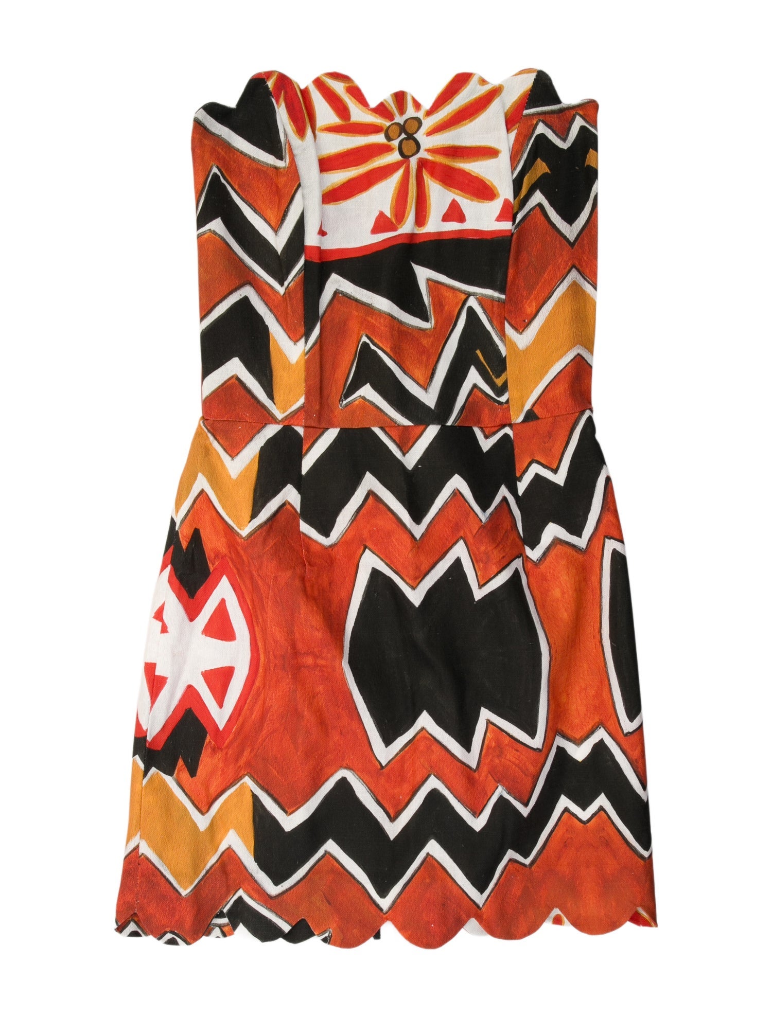 Tata Naka Printed Mini Dress