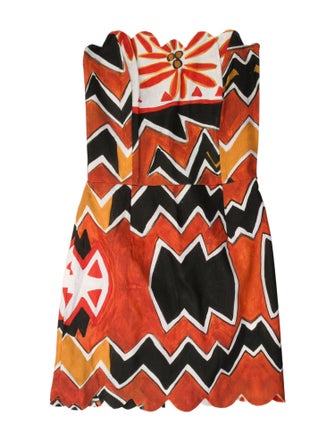 Tata Naka Printed Mini Dress