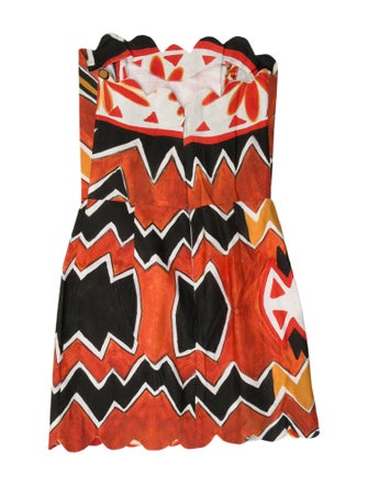 Tata Naka Printed Mini Dress