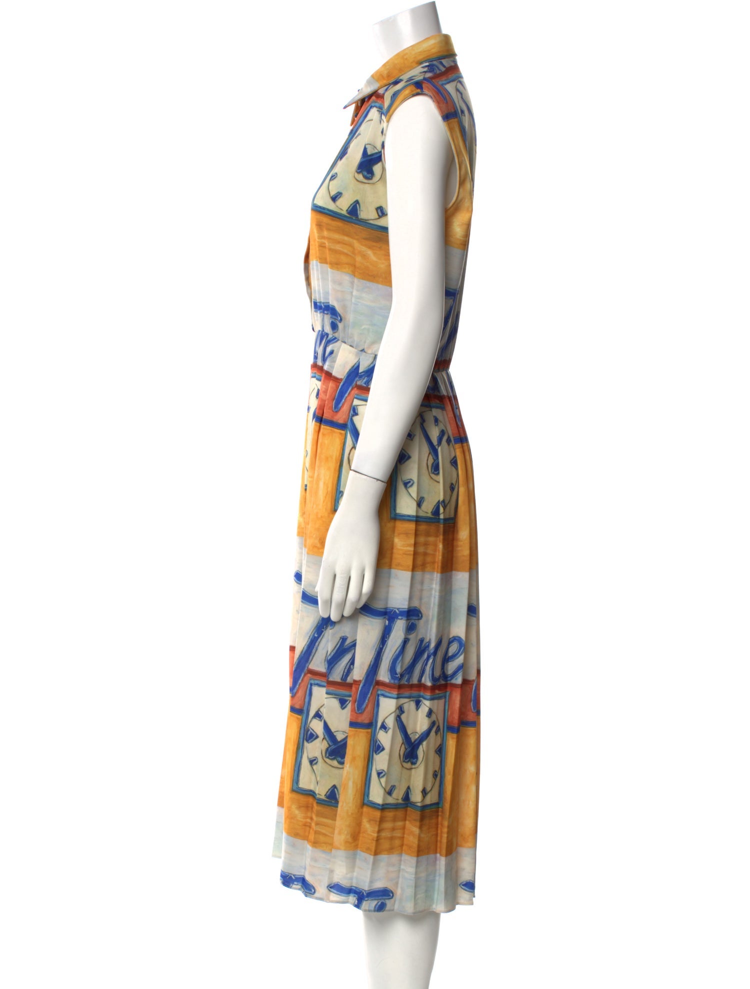 Tata Naka Printed Midi Length Dress