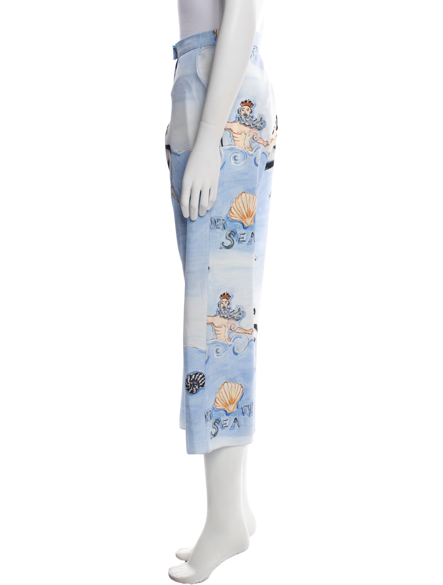 Tata Naka Printed Wide Leg Pants w/ Tags