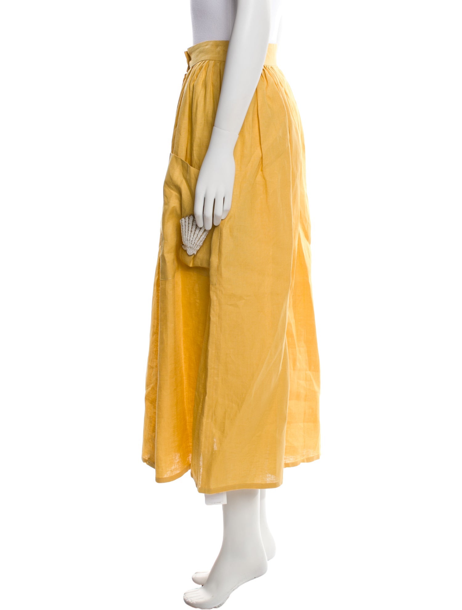 Tata Naka Linen Midi Length Skirt w/ Tags