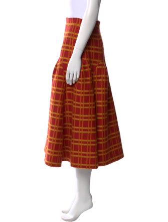 Tata Naka Wool Midi Length Skirt