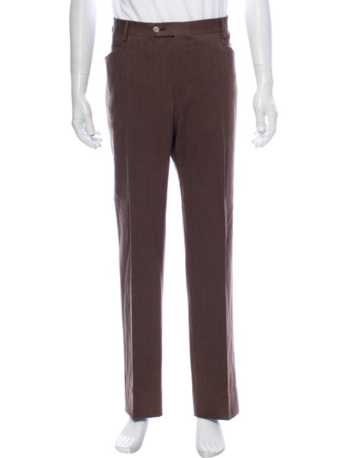 Tavola Oggetti Dress Pants Brown