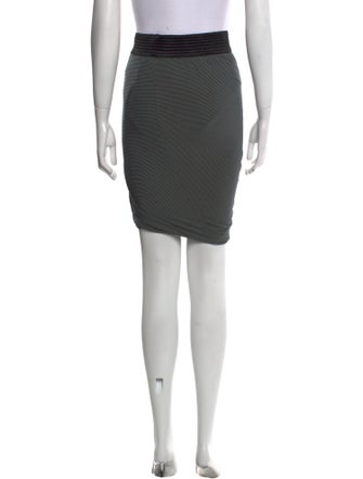 T by Alexander Wang Ruffle Embellishment Knee-Length Skirt