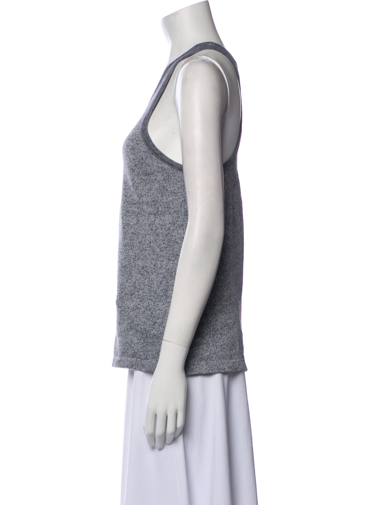 T by Alexander Wang Scoop Neck Sleeveless Top