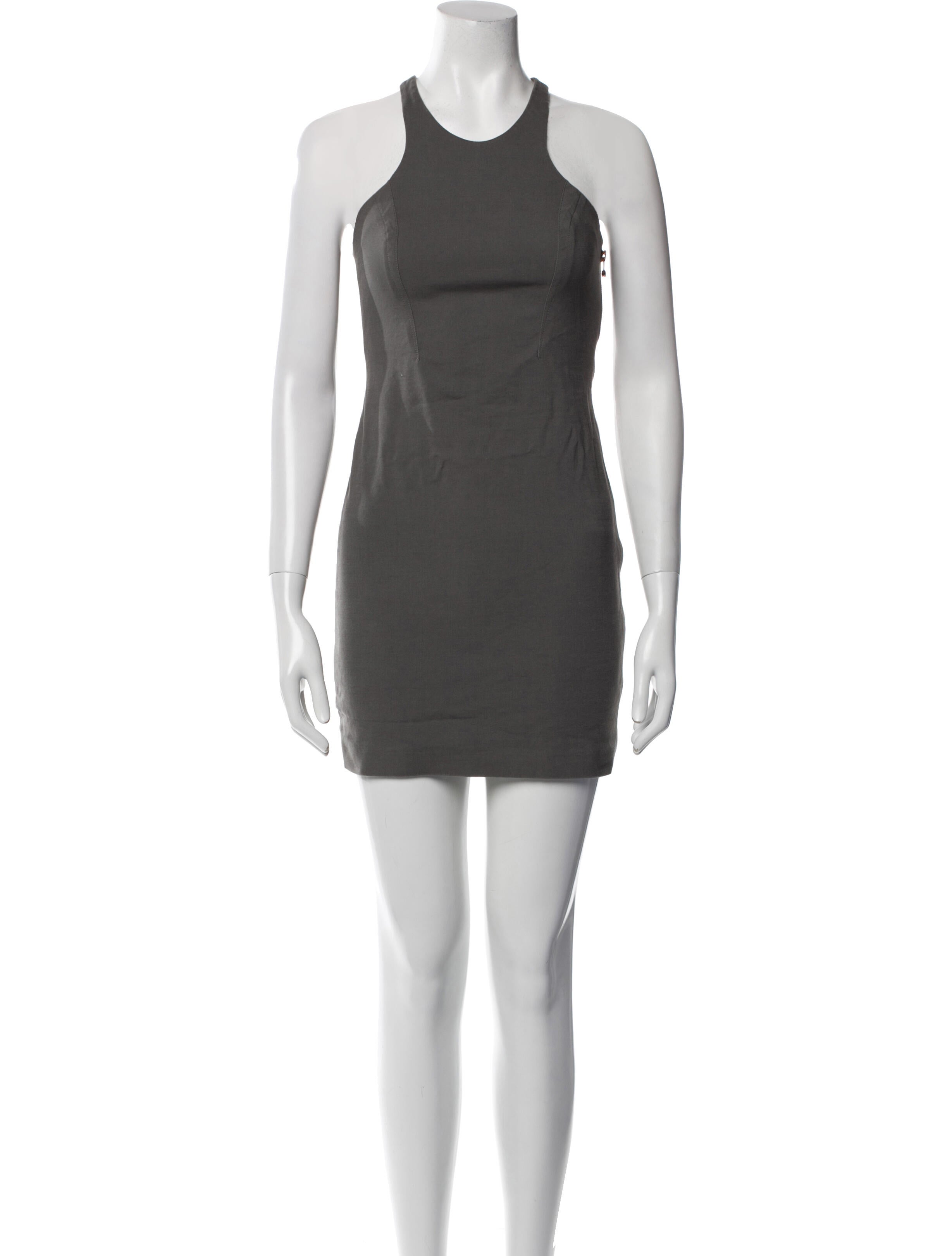T by Alexander Wang Crew Neck Mini Dress