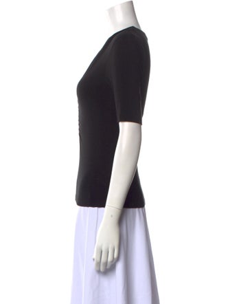 T by Alexander Wang V-Neck Short Sleeve T-Shirt