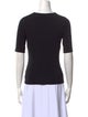 T by Alexander Wang V-Neck Short Sleeve T-Shirt