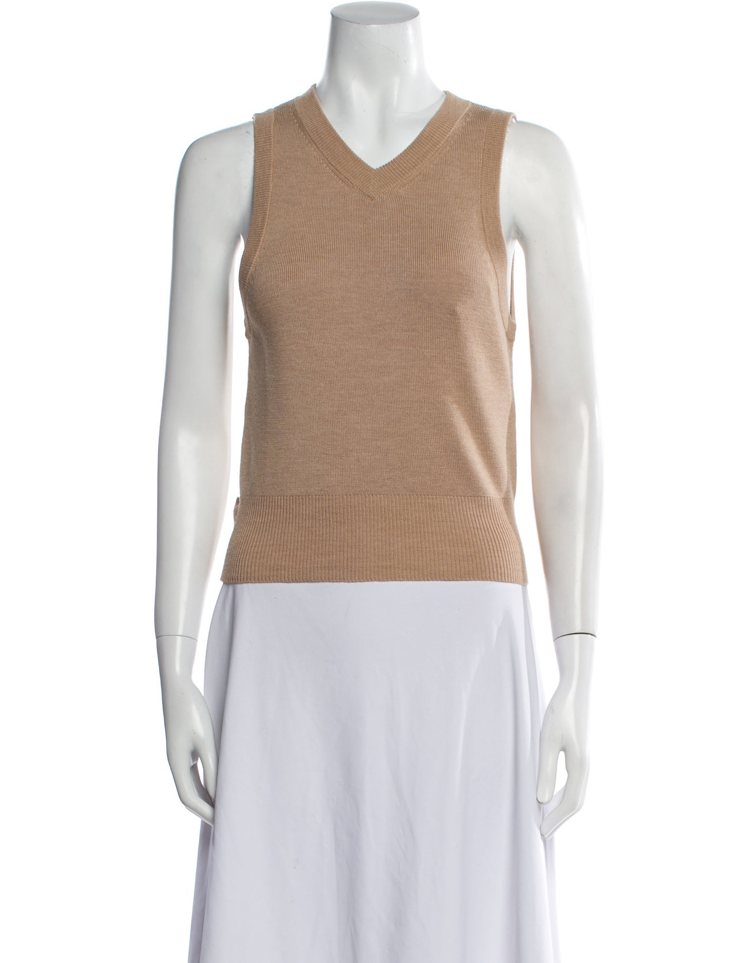 T by Alexander Wang Merino Wool V-Neck Sweater