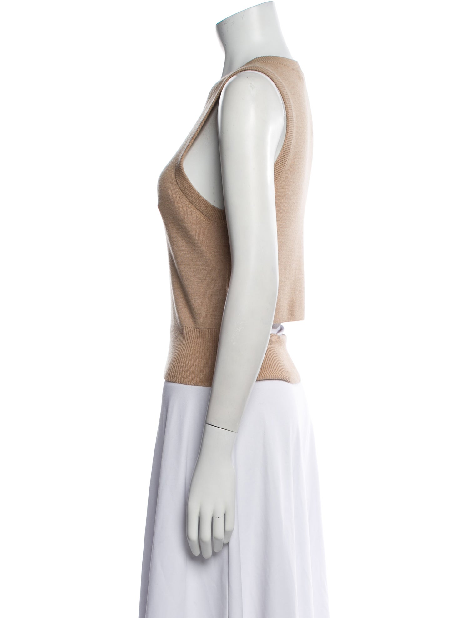 T by Alexander Wang Merino Wool V-Neck Sweater