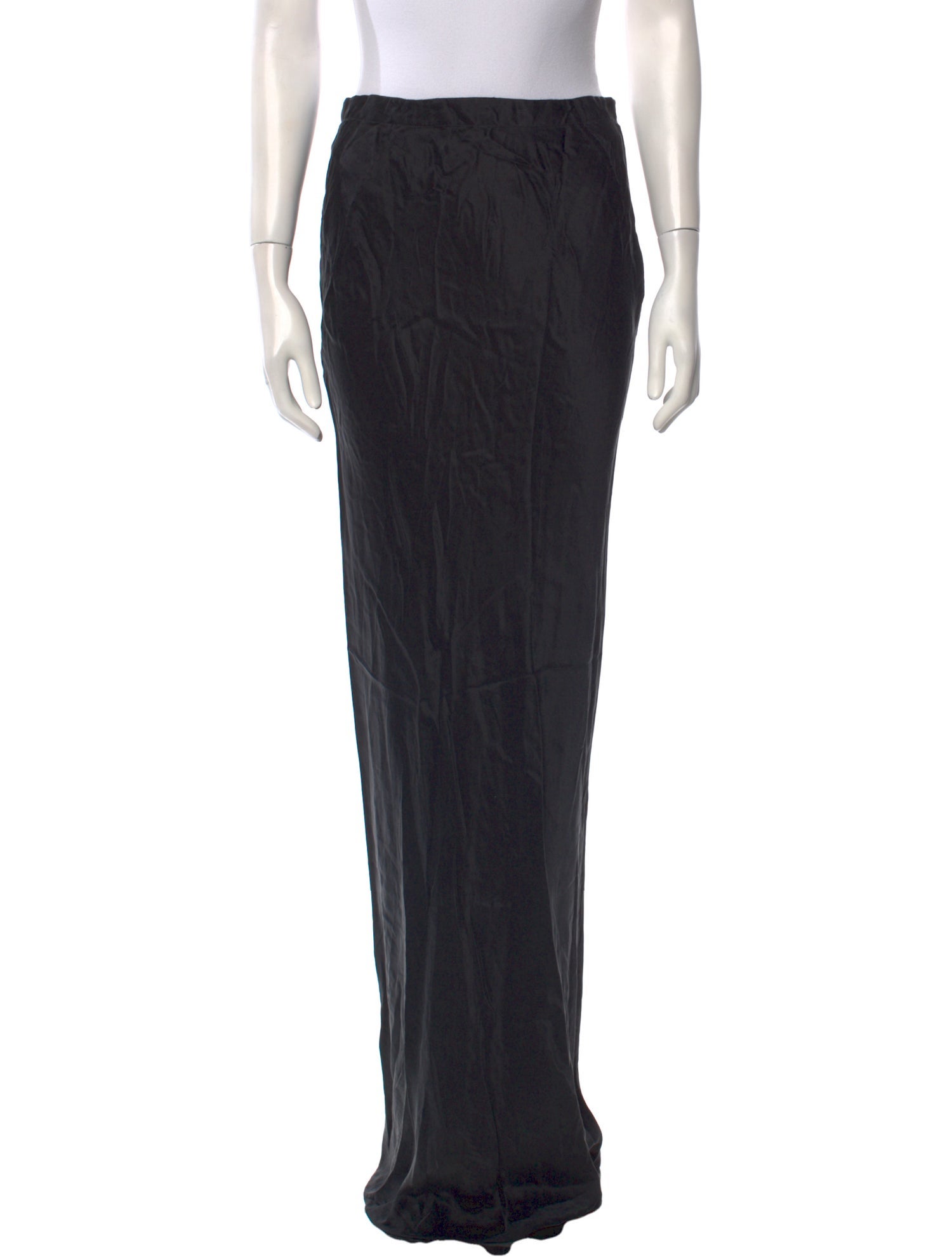 T by Alexander Wang Silk Long Skirt